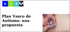 Plan Vasco de Autismo: APNABI y Gautena celebran el 26 de junio un congreso para su desarrollo